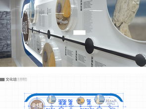 藍色精品企業(yè)員工文化墻公司形象墻設計圖片 高清效果圖下載 素材67.74mb 辦公室文化墻大全